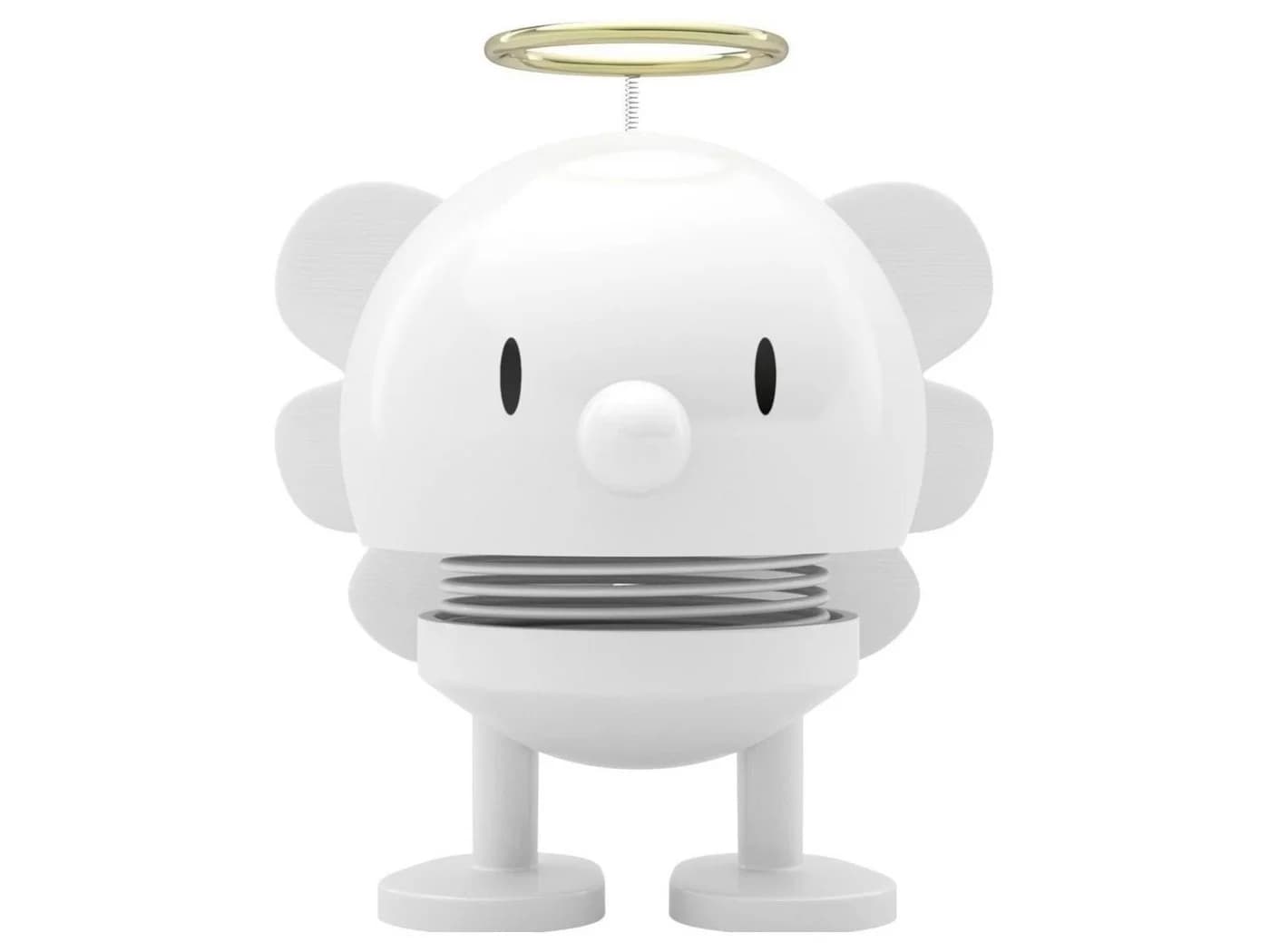 HOPTIMIST Dekofigur Angel Bumble S Weiß mit Engelsflügeln - Bild 2