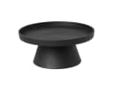 Broste Copenhagen Kerzentablett Holger Alu Schwarz Ø 24 cm Bild 2