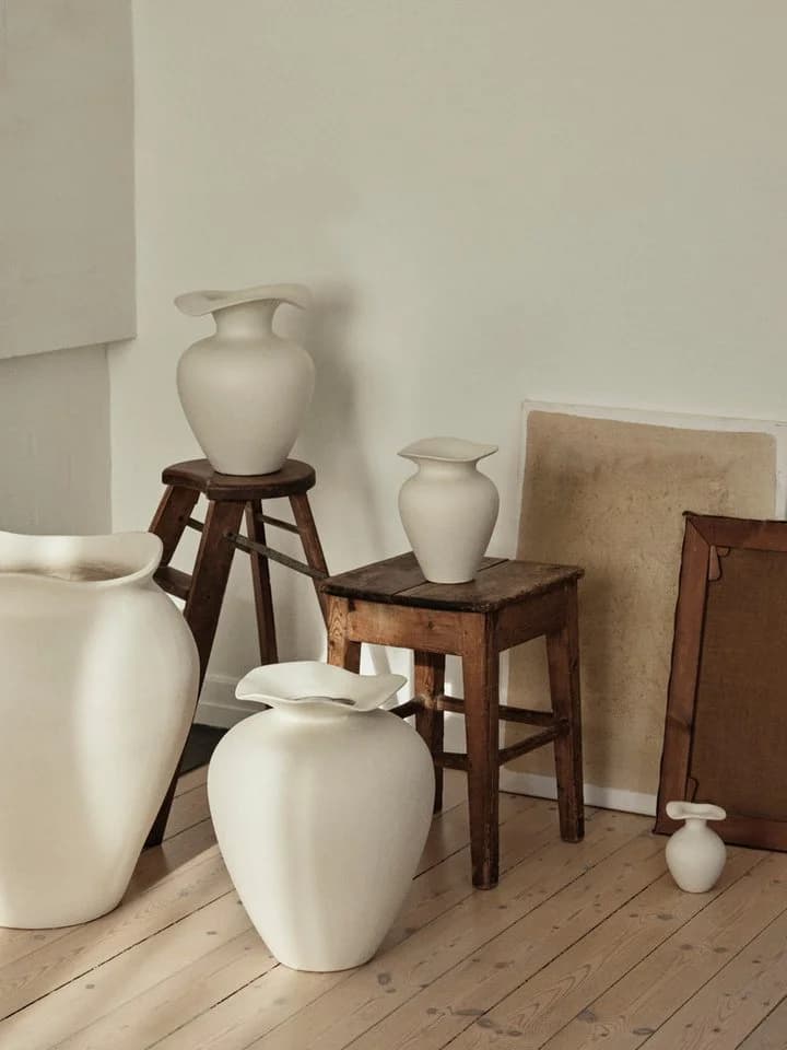 Broste Copenhagen Florentina Vase Off White Skandinavisch - Bild 5
