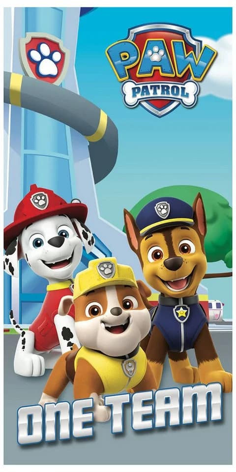 Paw Patrol Strandtuch Frottee 140x70 cm Bunt