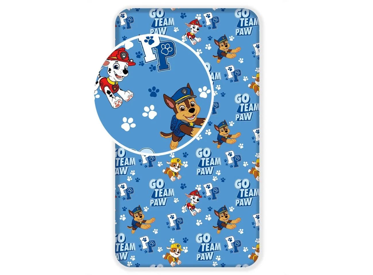Paw Patrol Spannbettlaken Kuschelig Polyester 90x200 cm - Bild 2