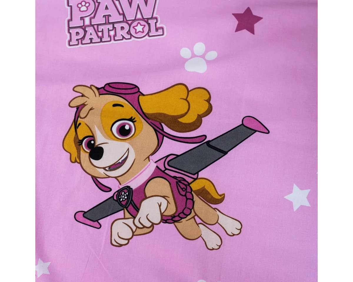 Paw Patrol Bettwäsche Set Kinder 100x135 cm Baumwolle Bunt - Bild 5