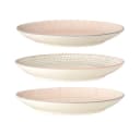 Bloomingville Speiseteller Cécile 3er Set Keramik Rosa Grau Bild 1