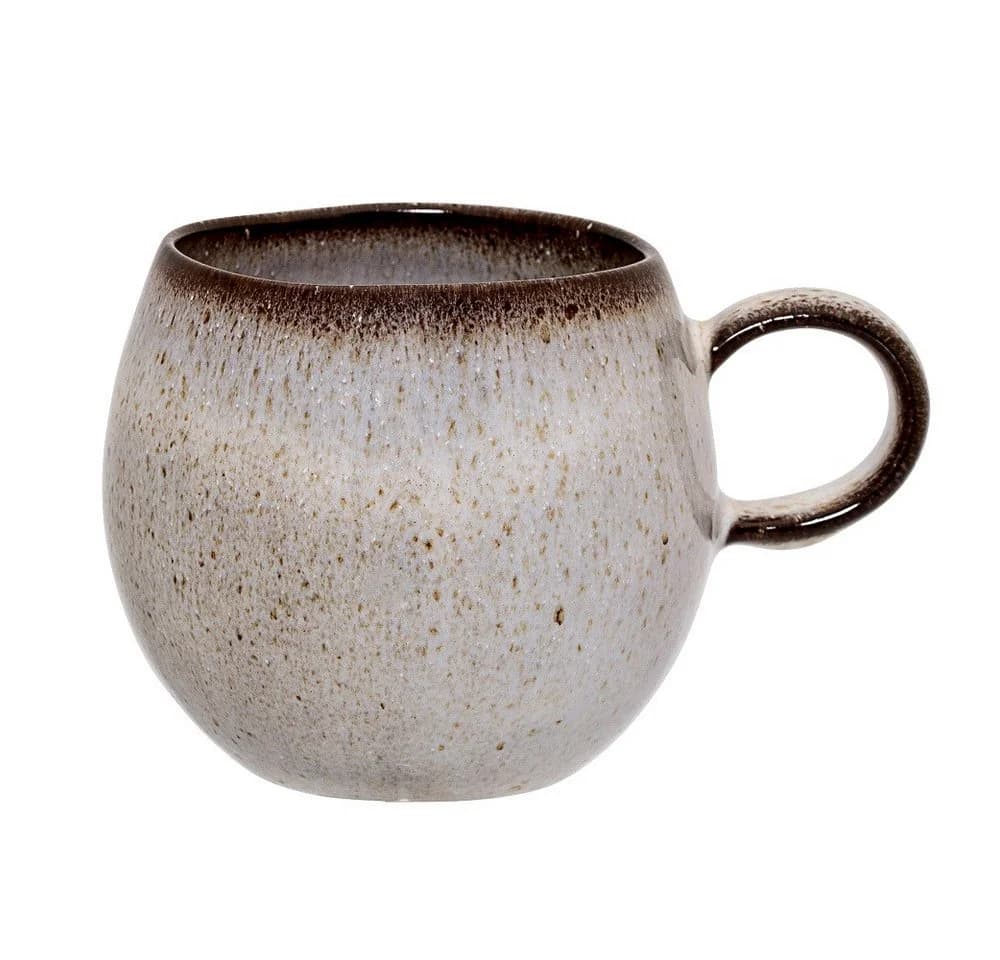 Bloomingville Sandrine Natur Tasse Steingut Beige - Bild 2