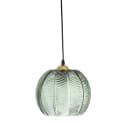 Bloomingville Pendelleuchte aus Glas E27 Braun oder Grün Bild 1