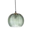 Bloomingville Pendelleuchte aus Glas E27 Braun oder Grün Bild 2