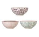Bloomingville Maya Schale 3er Set Violett Steingut Bild 2