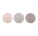 Bloomingville Maya Frühstücksteller Violett Steingut 3er Set Ø 22 cm Bild 2