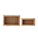 Bloomingville Aufbewahrungsbox Lally 2er Set Rattan Natur Bild 4