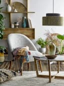 Bloomingville Decke Lea Plaid Baumwollmischung Bunt Bild 4