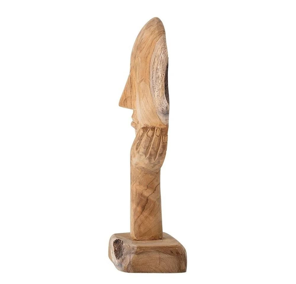 Bloomingville Dekofigur Cacia Dekokopf aus recyceltem Holz - Bild 3