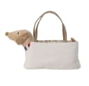 Bloomingville Stoffhund mit Tasche Natur Bild 1
