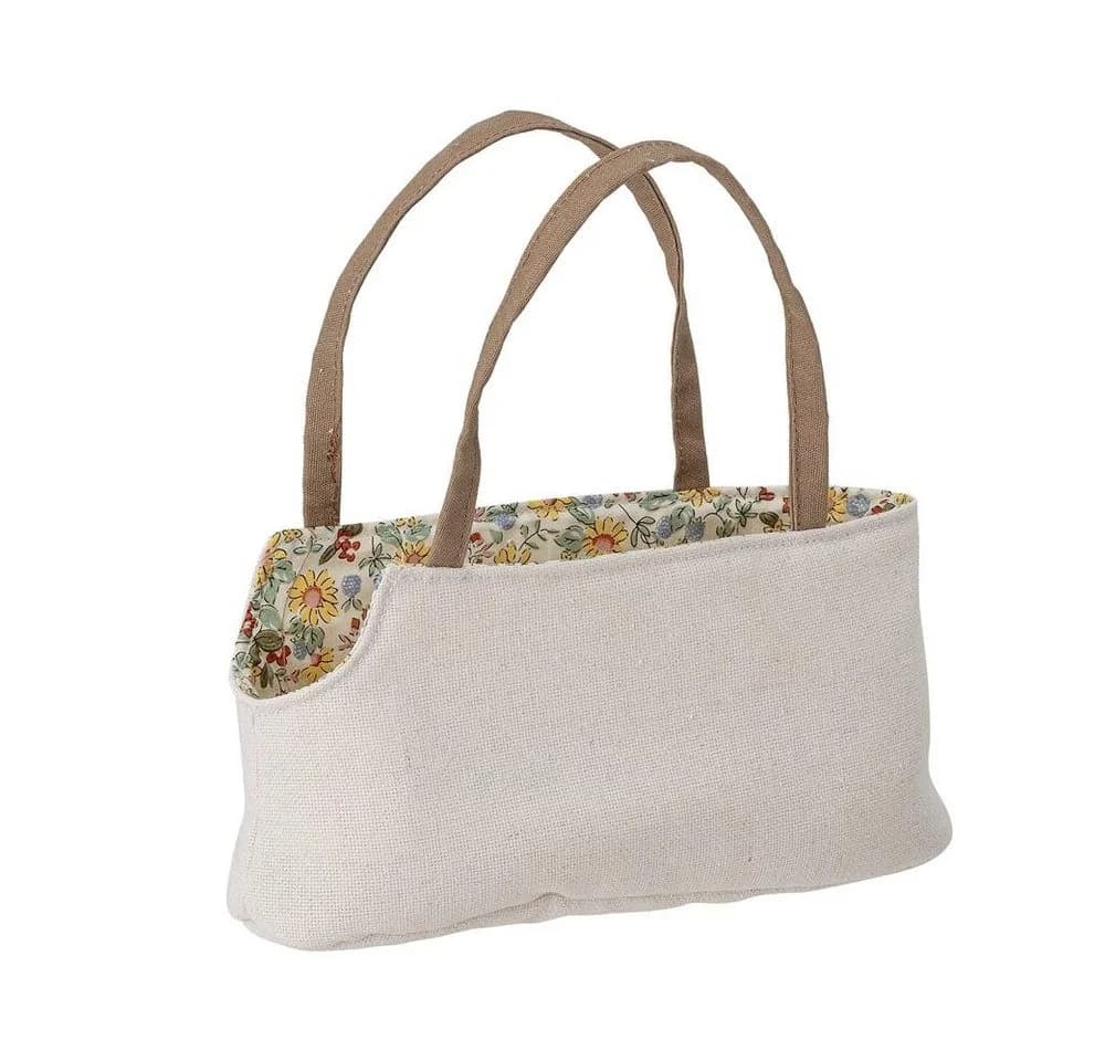 Bloomingville Stoffhund mit Tasche Natur - Bild 4