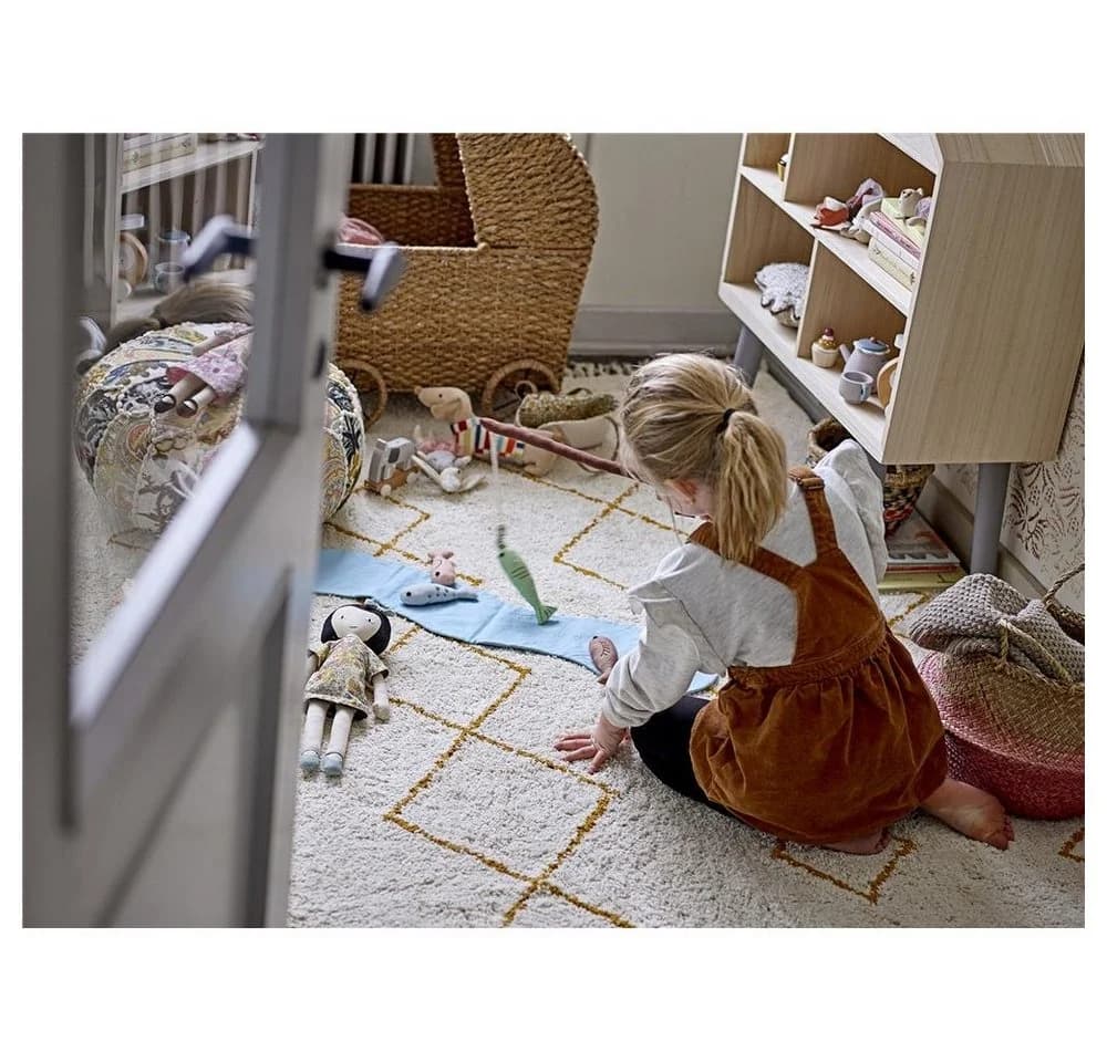 Bloomingville Stoffhund mit Tasche Natur - Bild 5