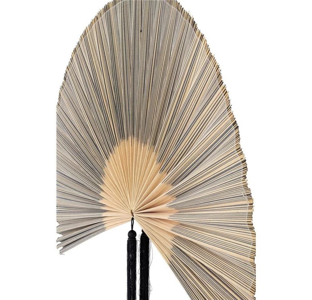 Bloomingville Wanddeko Jaime Schwarz Bambus Baumwolle