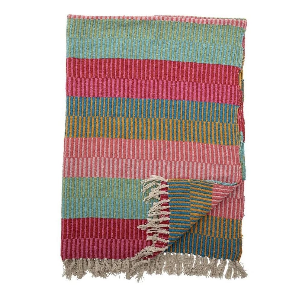 Bloomingville Isnel Decke Recycelte Baumwolle 160x130 cm - Bild 2
