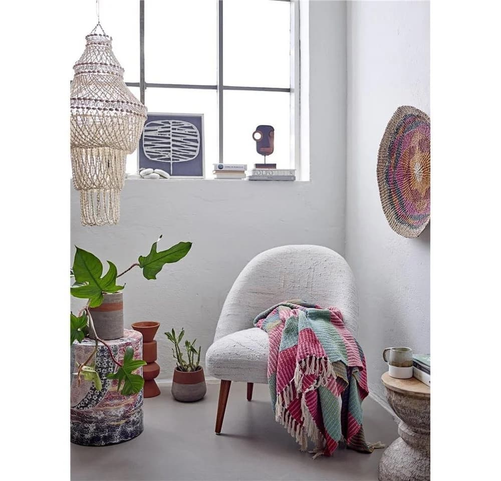 Bloomingville Isnel Decke Recycelte Baumwolle 160x130 cm - Bild 3