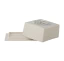 Bloomingville Bea Butterdose Steingut Blumenmuster Beige Bild 1