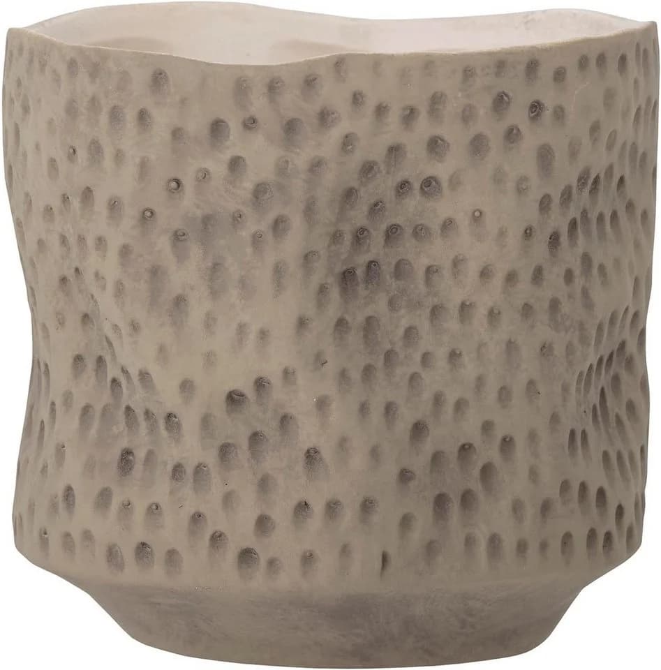 Bloomingville Blumentopf Sayah Braun Steingut Keramiktopf - Bild 2
