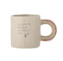 Bloomingville MINI Cloudy Tasse Regenbogen-Griff Beige Bild 2