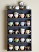 Bloomingville Paula Tasse Violett Steingut Handbemalt Bild 3