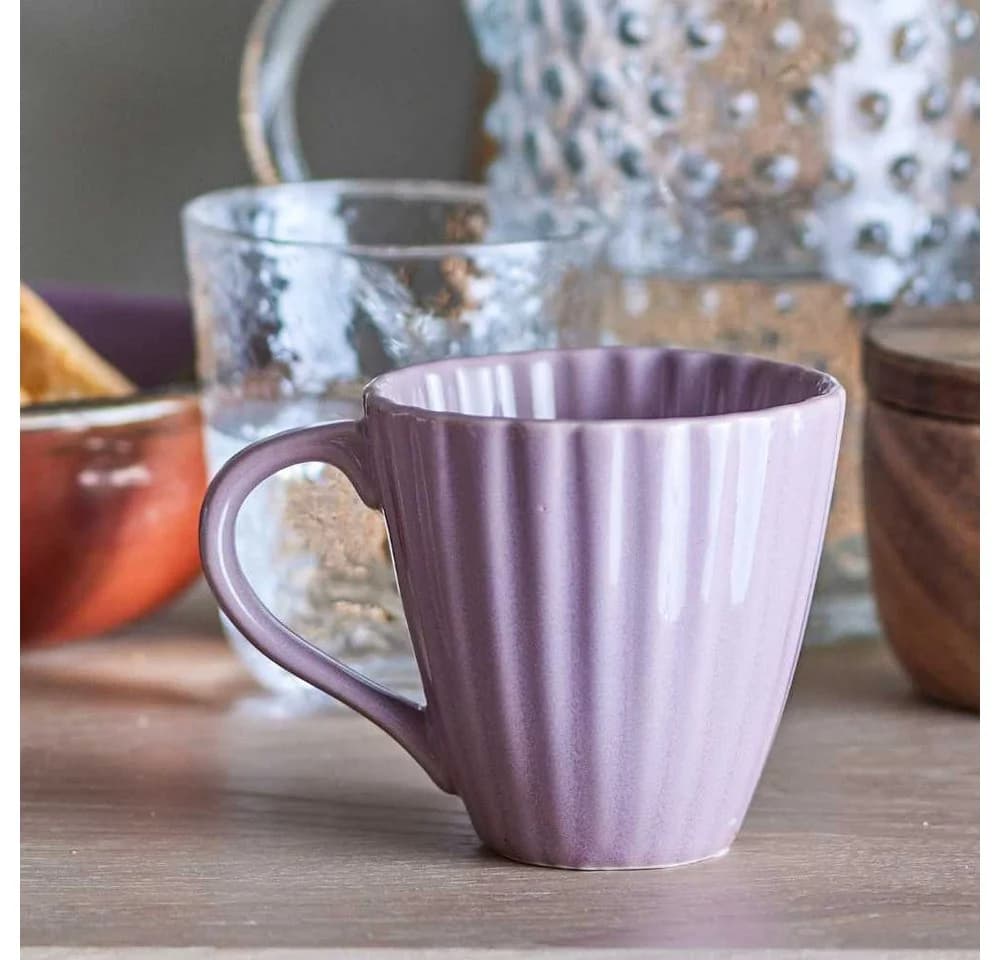 Bloomingville Becher Latina Rosé mit Henkel