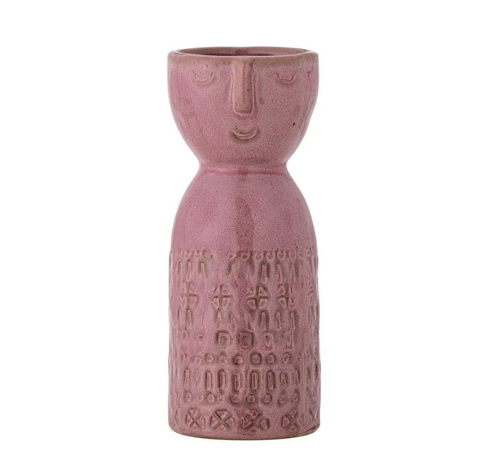 Bloomingville Dekovase Embla Vase Pink Steingut - Bild 2