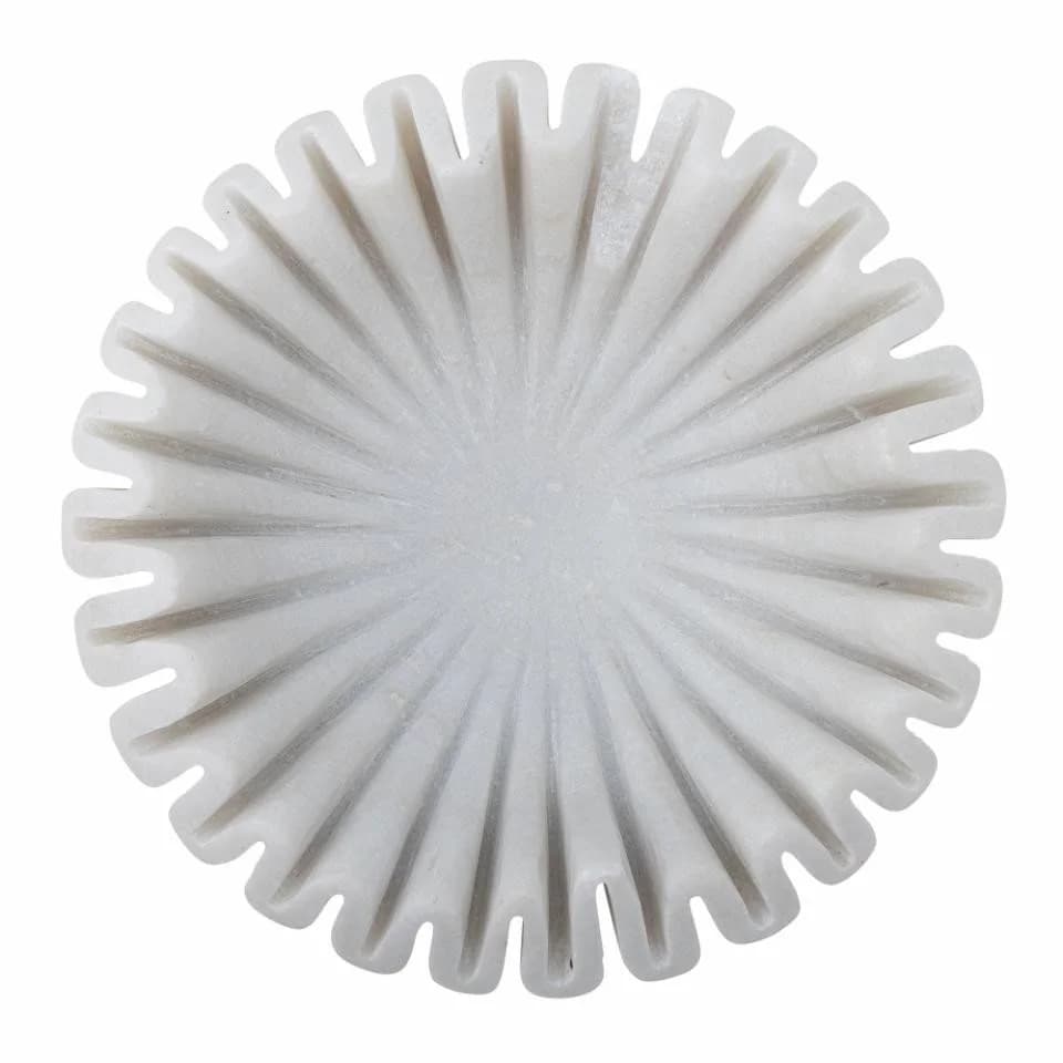 Bloomingville Dekoschale Harmonia Handgeschnitztes Design