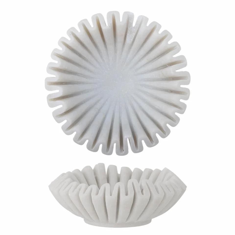 Bloomingville Dekoschale Harmonia Handgeschnitztes Design - Bild 2