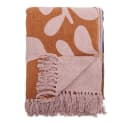 Bloomingville Atle Plaid Decke Braun Recycelte Baumwolle Bild 2