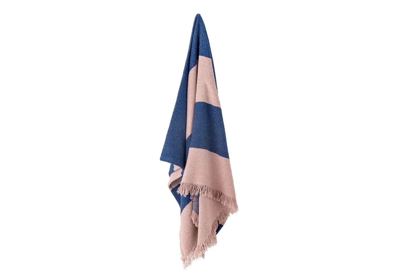 Wohndecke Bloomingville Cadeo Decke Blau