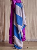 Wohndecke Bloomingville Cadeo Decke Blau Bild 5