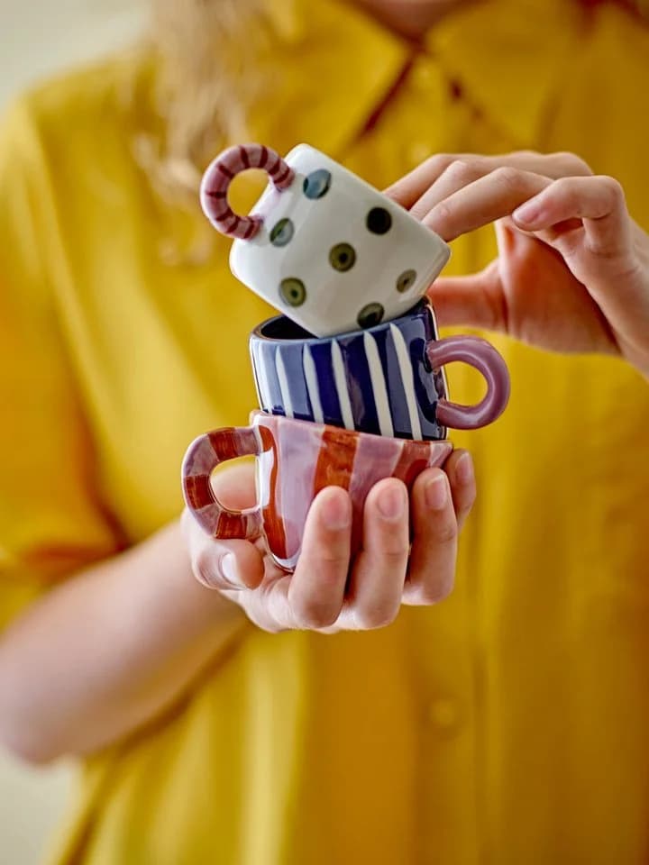 Bloomingville Nini Tasse Rose Steingut - Bild 3