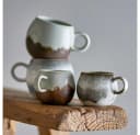 Bloomingville Espresso Tasse Paula Hellgrau Braun Keramik Bild 3