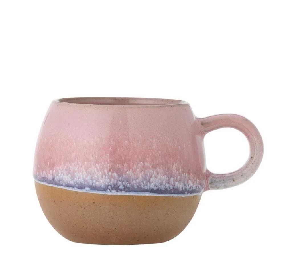 Bloomingville Espresso Tasse Paula Rosa Blau mit Henkel - Bild 2