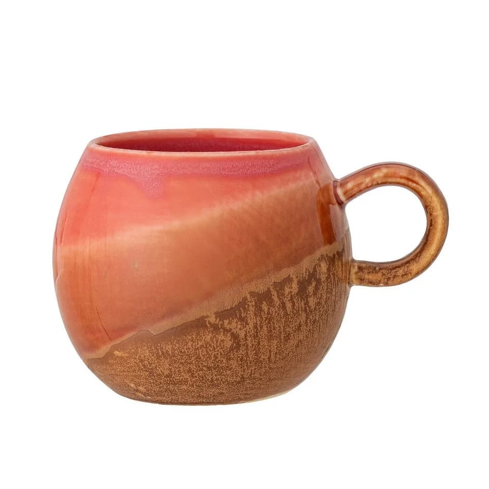 Bloomingville Paula Tasse Orange Steingut - Bild 2