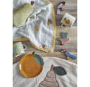 Bloomingville MINI Agnes Tasse Grün mit Zitronenmotiv Steingut Bild 4