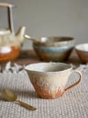 Bloomingville Milani Tasse Beige Steingut Bild 1
