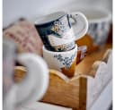 Bloomingville Hezha Espressotasse 2er Set Blau Steingut Bild 3