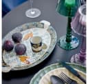 Bloomingville Hezha Espressotasse 2er Set Blau Steingut Bild 4