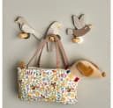 Bloomingville MINI Lewi Kleiderhaken 3er Set braun Vogel-Design Bild 1