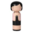 Lucie Kaas Dekofigur Holzfigur Sketch.inc Coco Pink Klein Bild 2