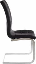 OTTO HOME Freischwinger Lola Schwarz Chrom Metallgestell Bild 5