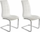 OTTO HOME Freischwinger Lola Weiß Kunstleder 2er Set Bild 2