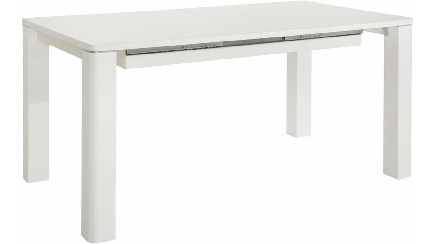 loft24 Esstisch Curtis Hochglanz Optik mit Tischerweiterung - Bild 2
