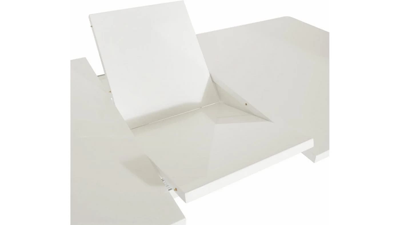 loft24 Esstisch Curtis Hochglanz Optik mit Tischerweiterung - Bild 4