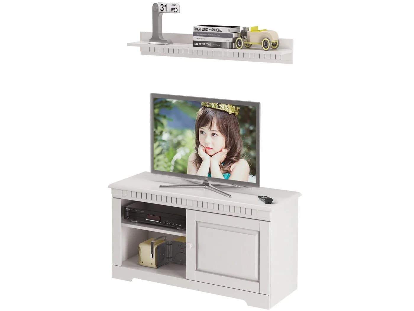 loft24 Lowboard Candice Landhausstil Massivholz - Bild 2