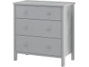 loft24 Kommode Tango Grau 3 Schubladen MDF Bild 2
