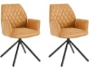 loft24 Esszimmerstuhl Pablo 2er-Set mit Armlehne Bild 2