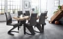 loft24 Freischwinger Zap Esszimmerstuhl Microfaser 2er-Set Bild 1
